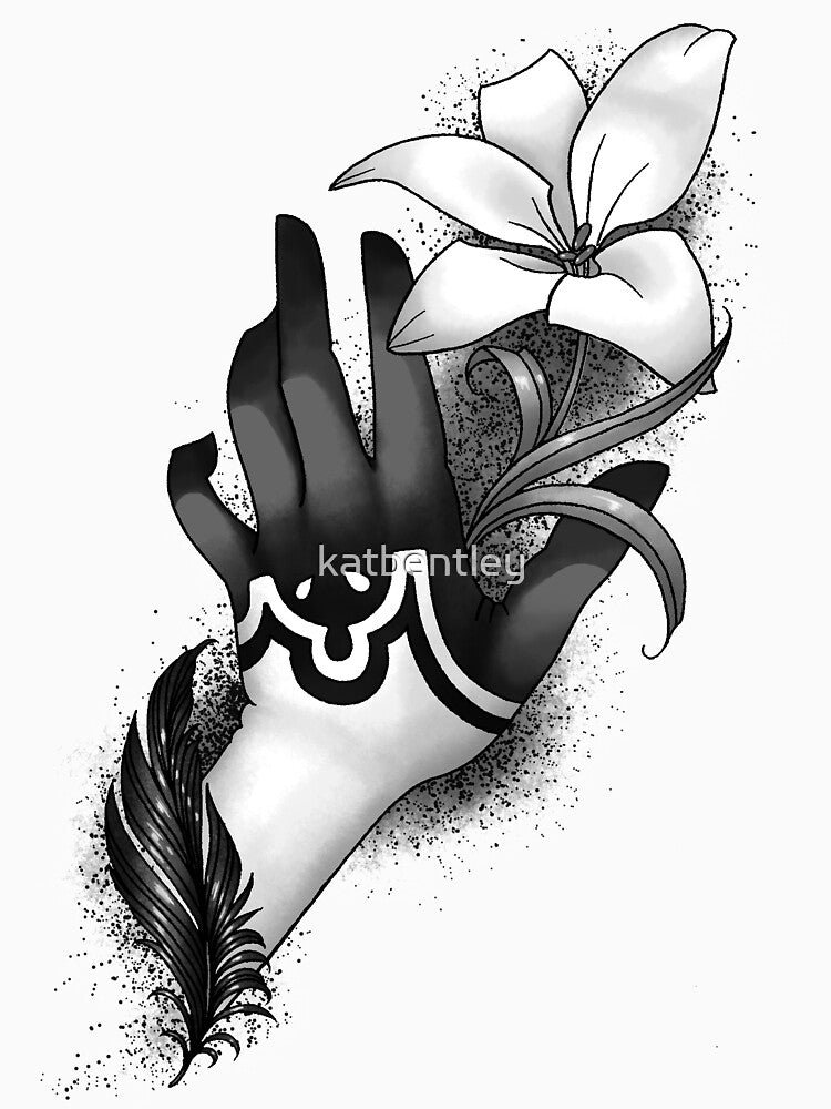 2B's arm and a Lunar Tear by katbentley
