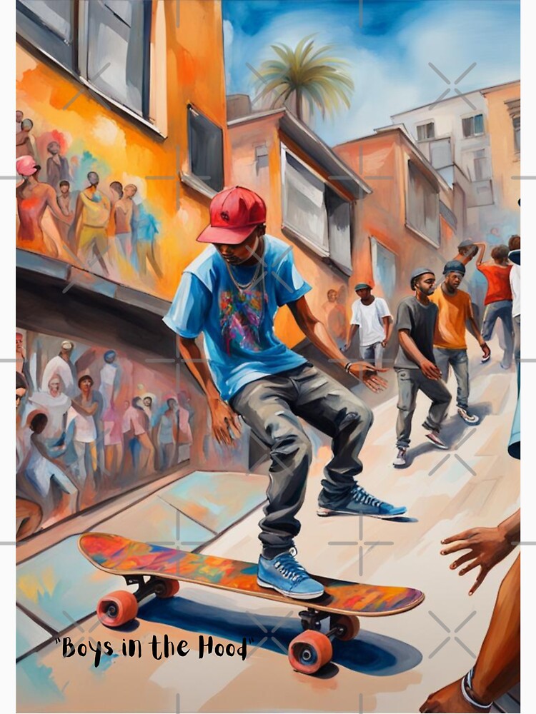 Boys in the Neighborhood by Tee Graphics Art Co.
