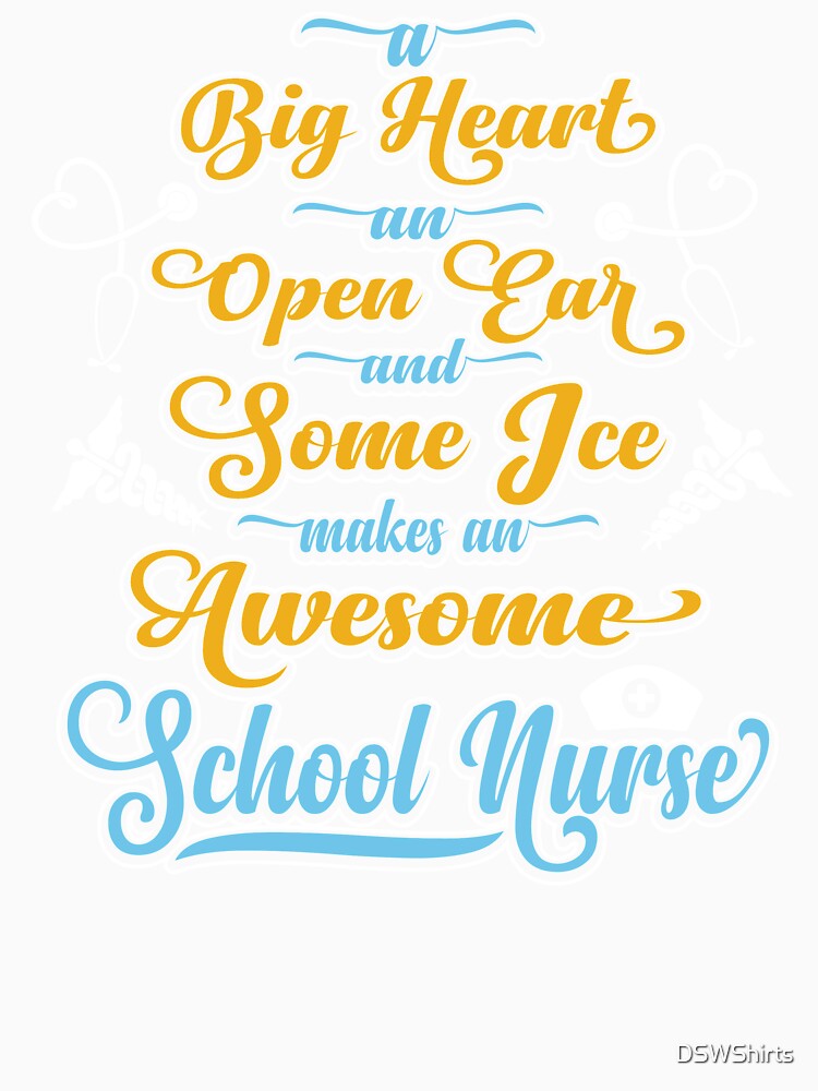 School Nurse Tshirt Nursing Gift Medical Love Got Ice by DSWShirts