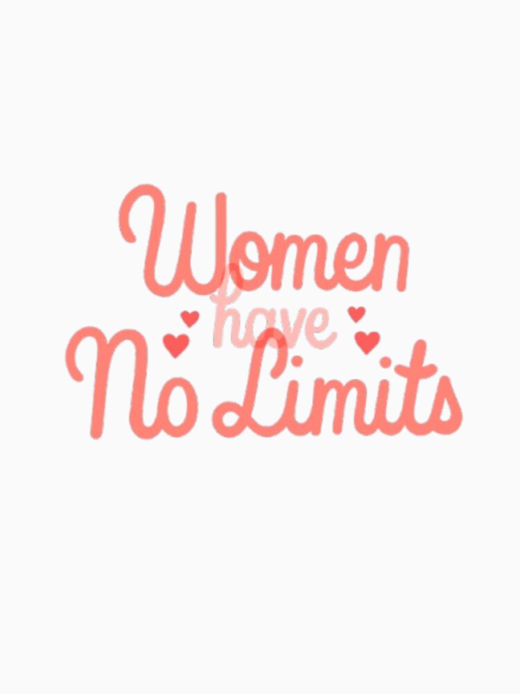 Women Have No Limits Sticker | Feminist Quote | Women Empowerment | Girl Power Motivation by SOLIORA  ATELIER