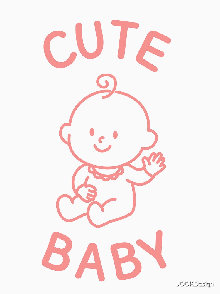 Adorable Cute Baby Cartoon | Cute Infant Character for Kids & Nursery by JOOKDesign