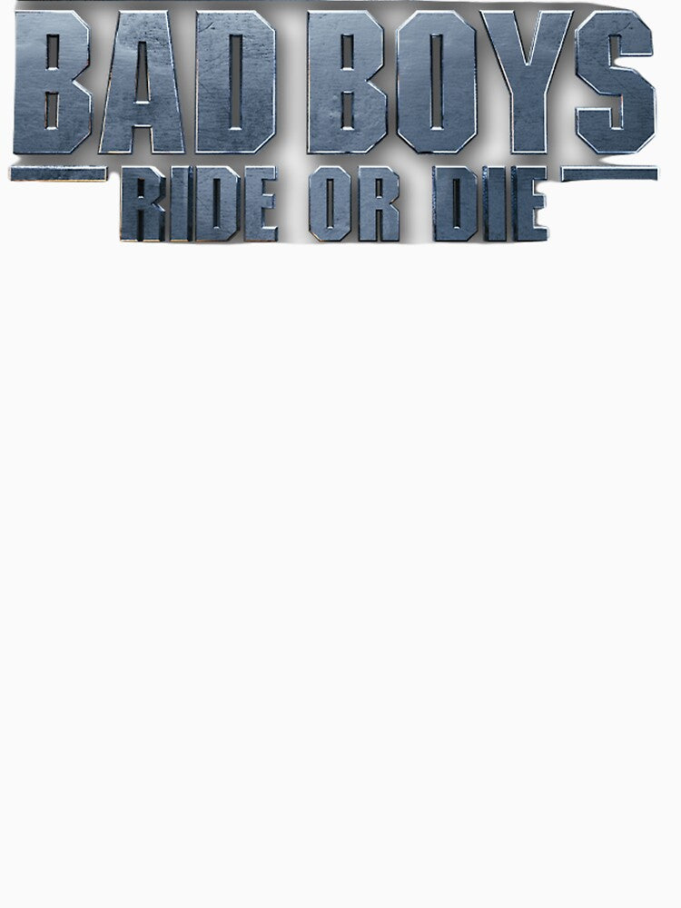 BAD BOYS Ride Or Die - Custom Logo by David Storm