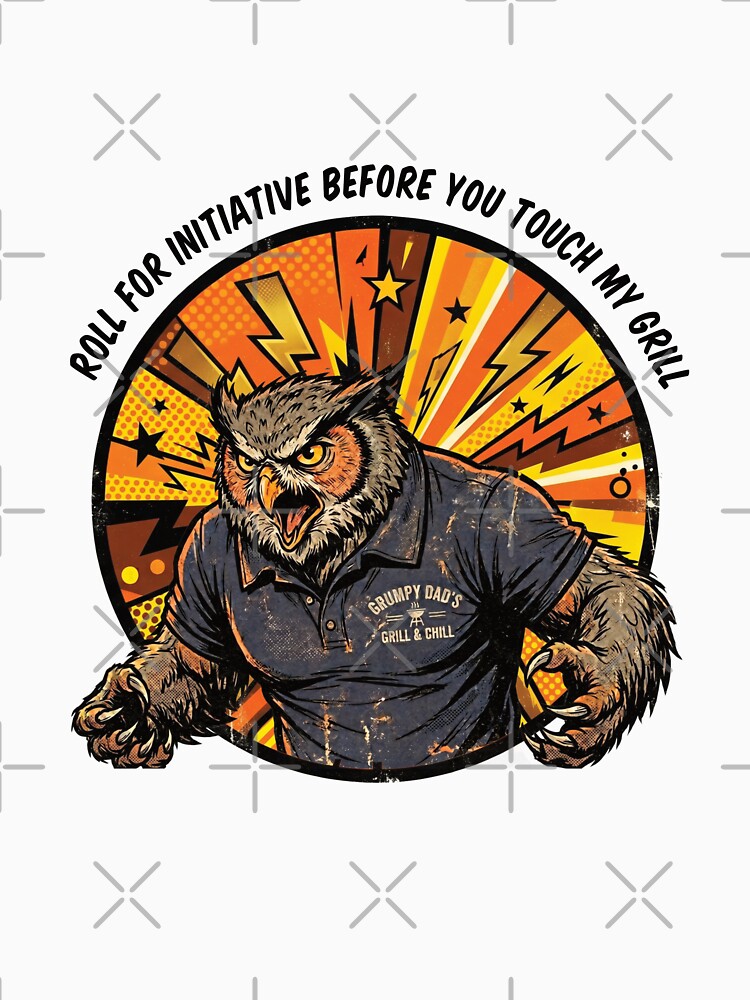 Roll for initiative before you touch my grill by Ink & Void Co.