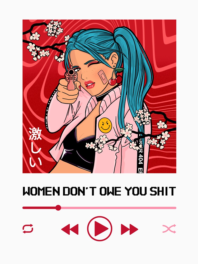 WOMEN DON'T OWE YOU SHIT Mouse Pad by henes88