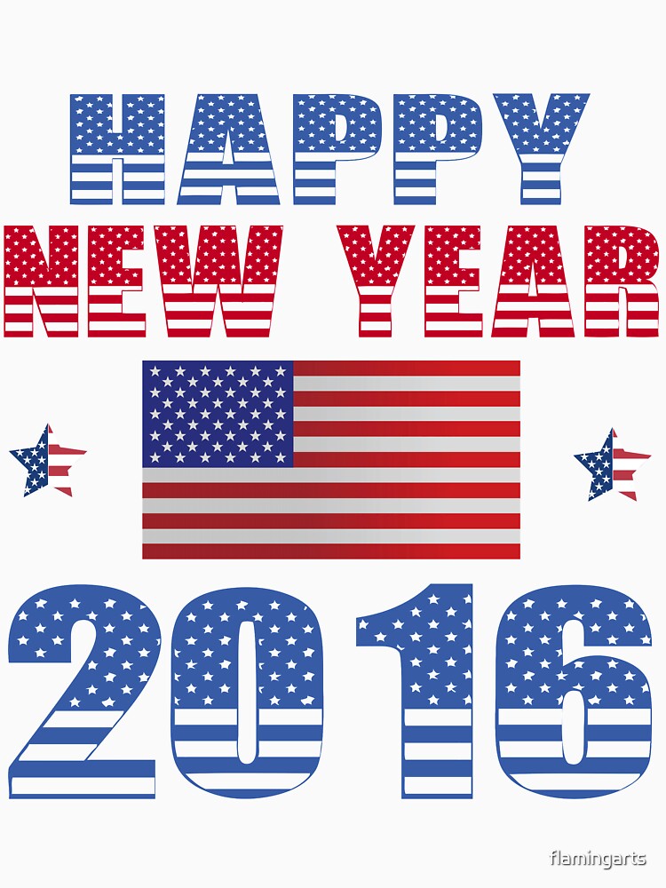 HAPPY NEW YEAR 2016 by flamingarts