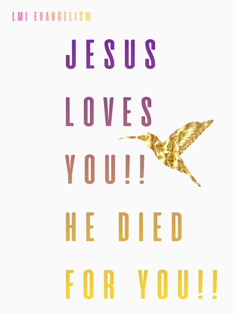 Jesus saves, Jesus loves you, evangelism by Kpglobal