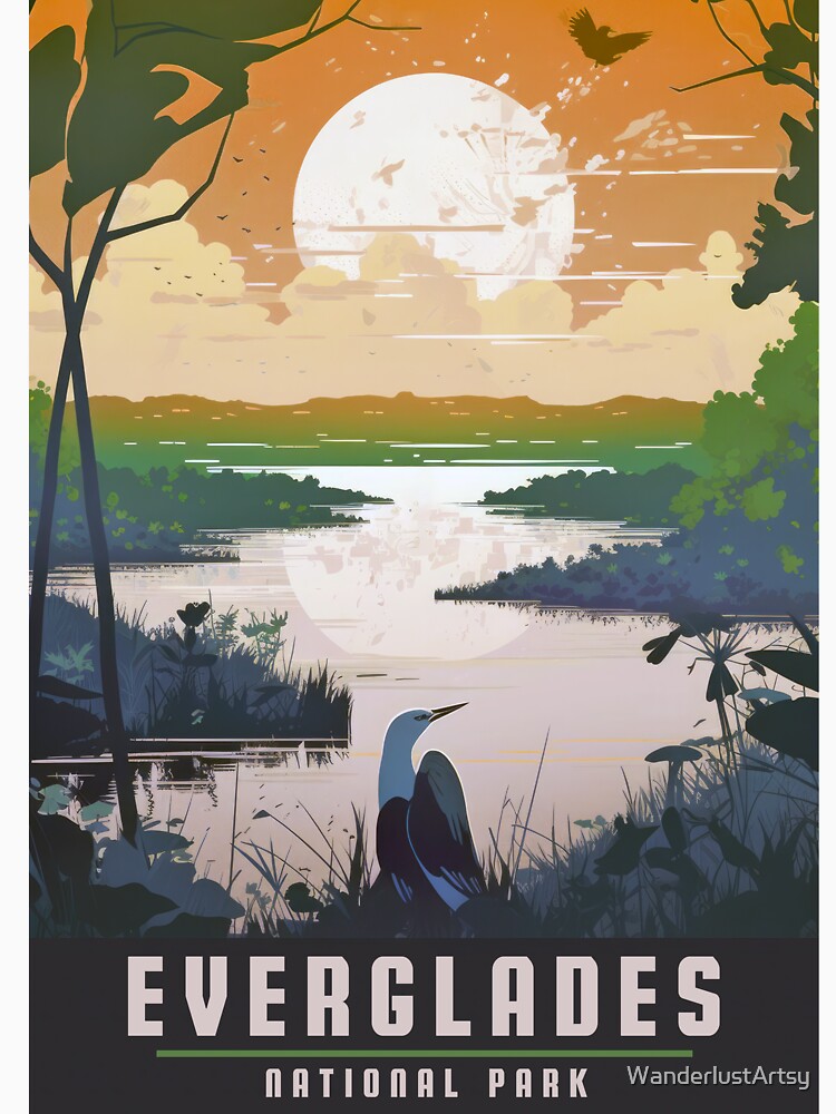 Everglades National Park Sunset by WanderlustArtsy