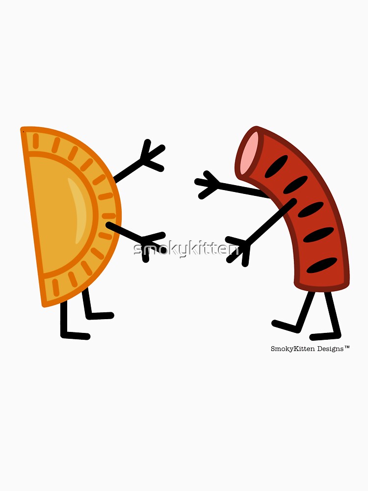 Pierogi & Kielbasa - Funny Friendly Foods by smokykitten