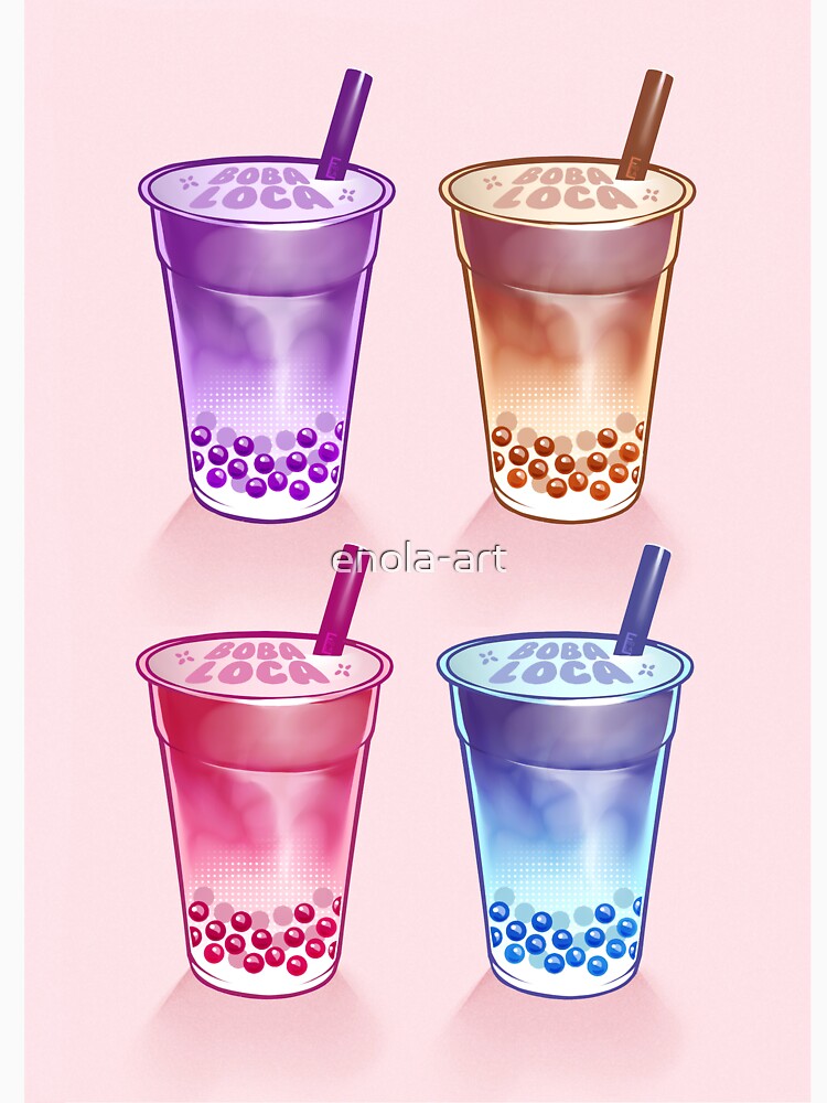 BOBA TEA by enola-art