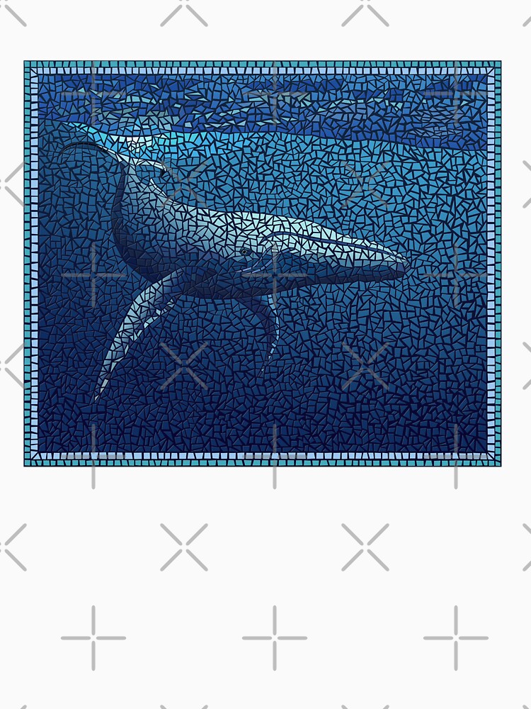 Humpback Whale - Mosaic by kernowerno