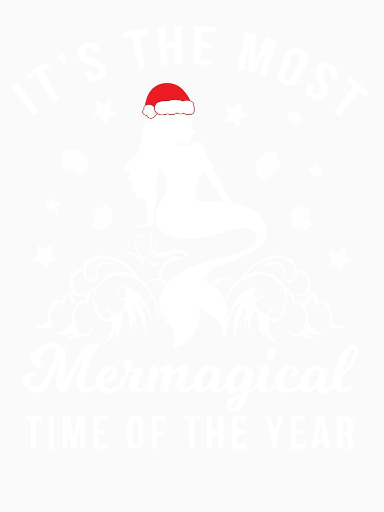 Most Mermagical Magical Time Christmas Mermaid by DOLCEINDIGO