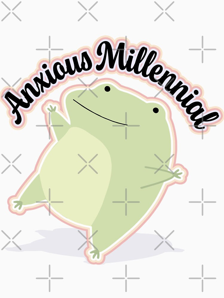 Anxious Millennial / Froggy by Becca Alessi