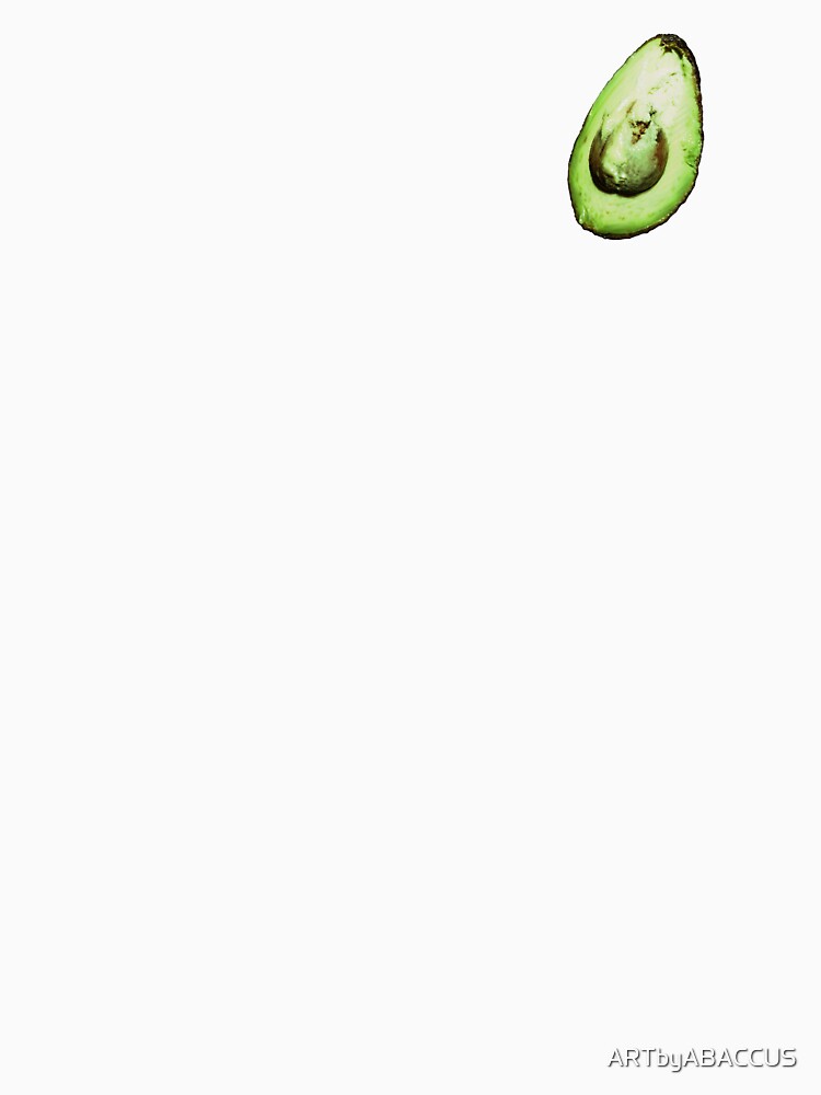 Realistic Tasty Avocado Digital Photograph Modern Art Fruit Still Life Print by ARTbyABACCUS