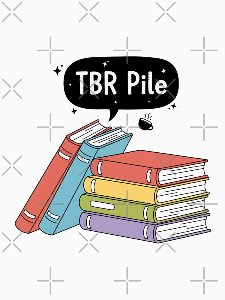 Emotional Support TBR Pile | Cozy Bookworm Design by FiveBlessings