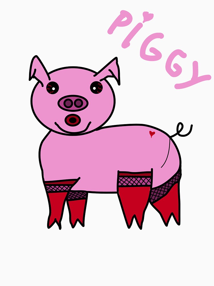 Red Boots Piggy by LolBuy
