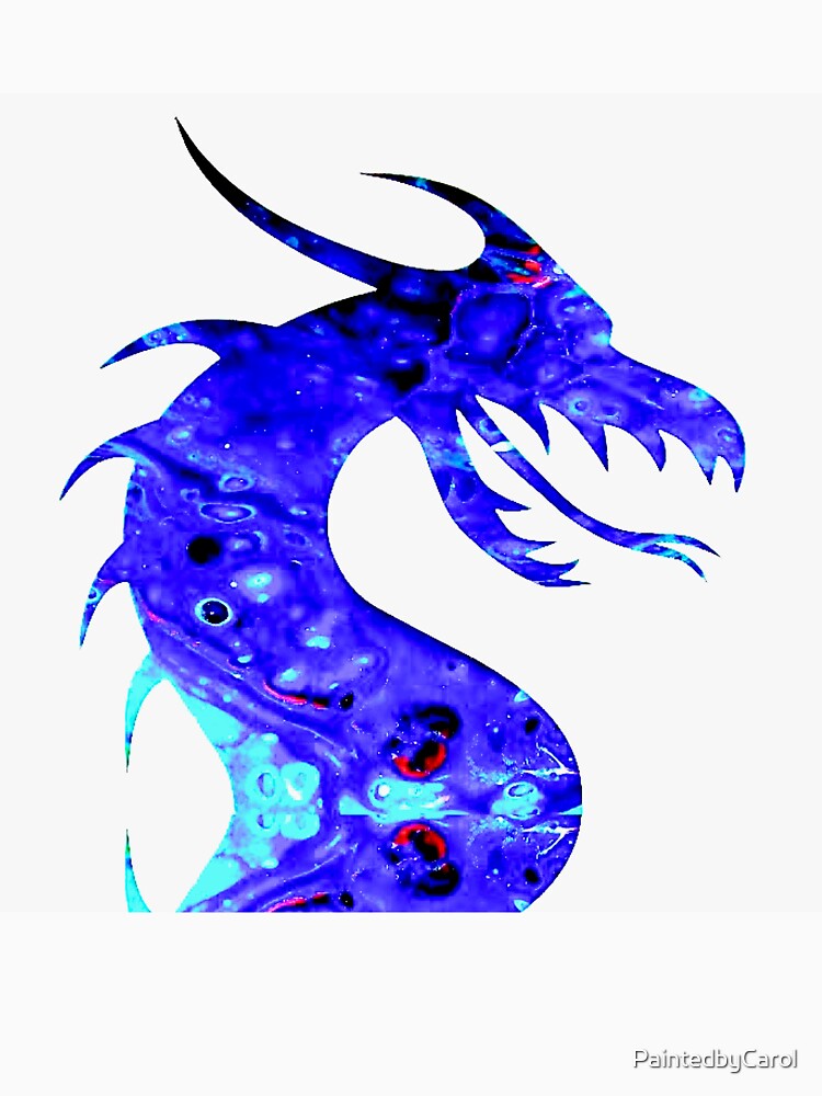 Blue Dragon by PaintedbyCarol