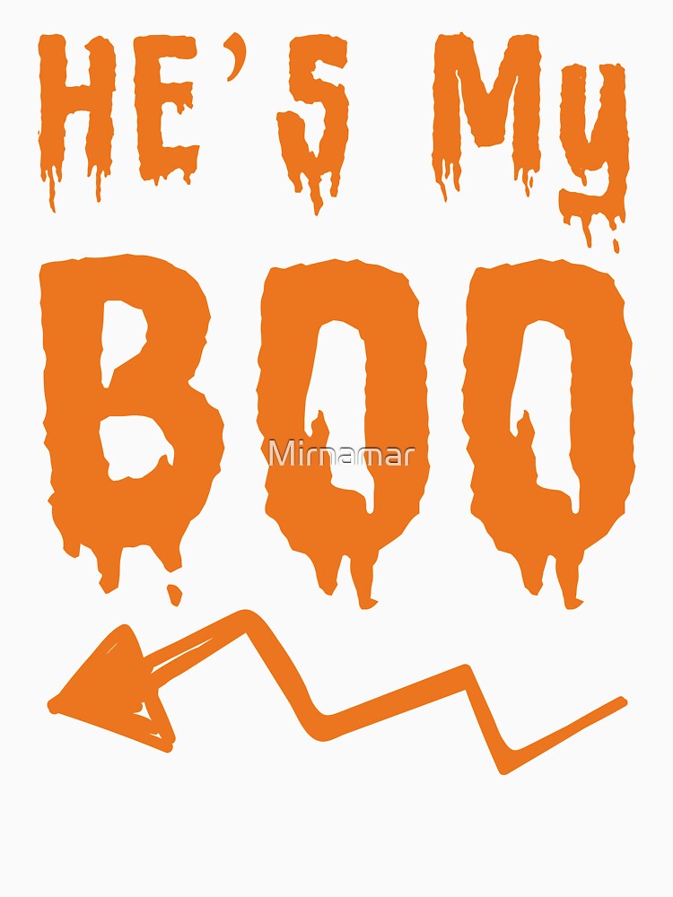 he's my boo, couple halloween by Mirnamar