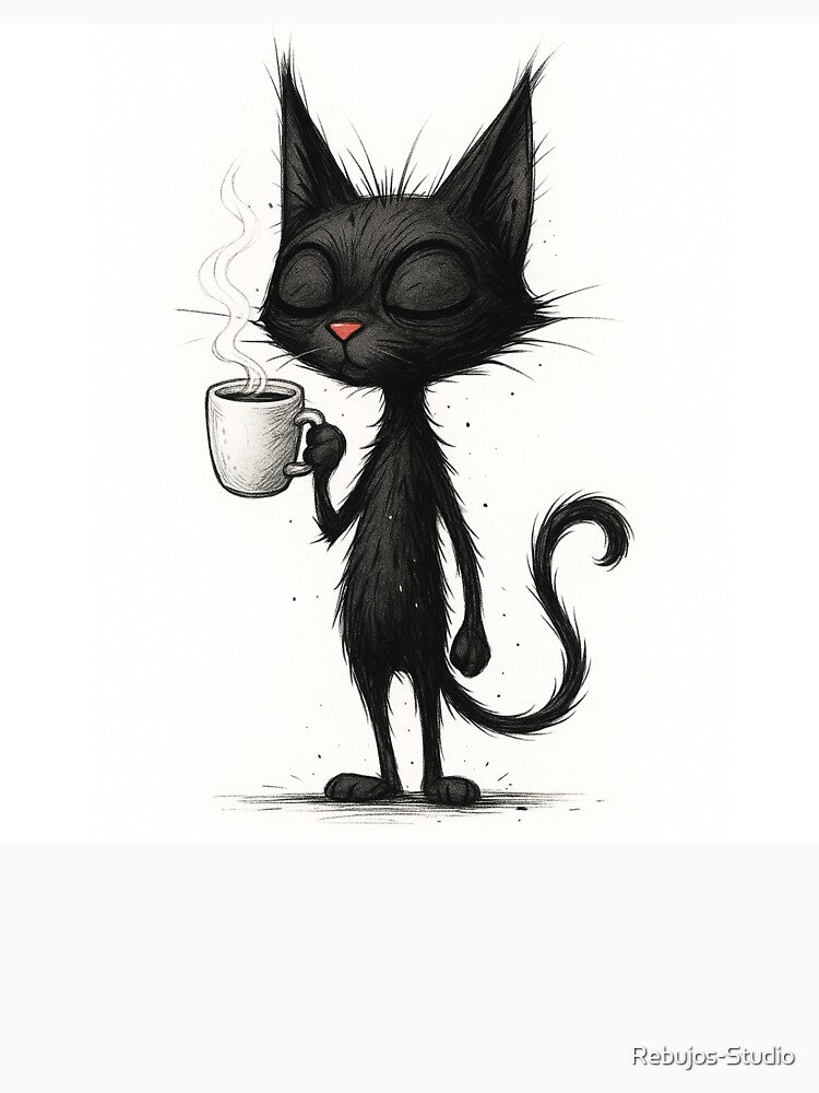 Coffe Cat by Rebujos-Studio