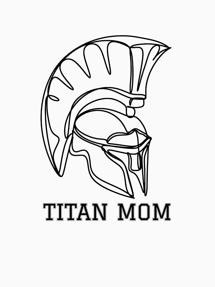 Titan Mom | Proud Sports Mom Spirit Design by TheMysticNook