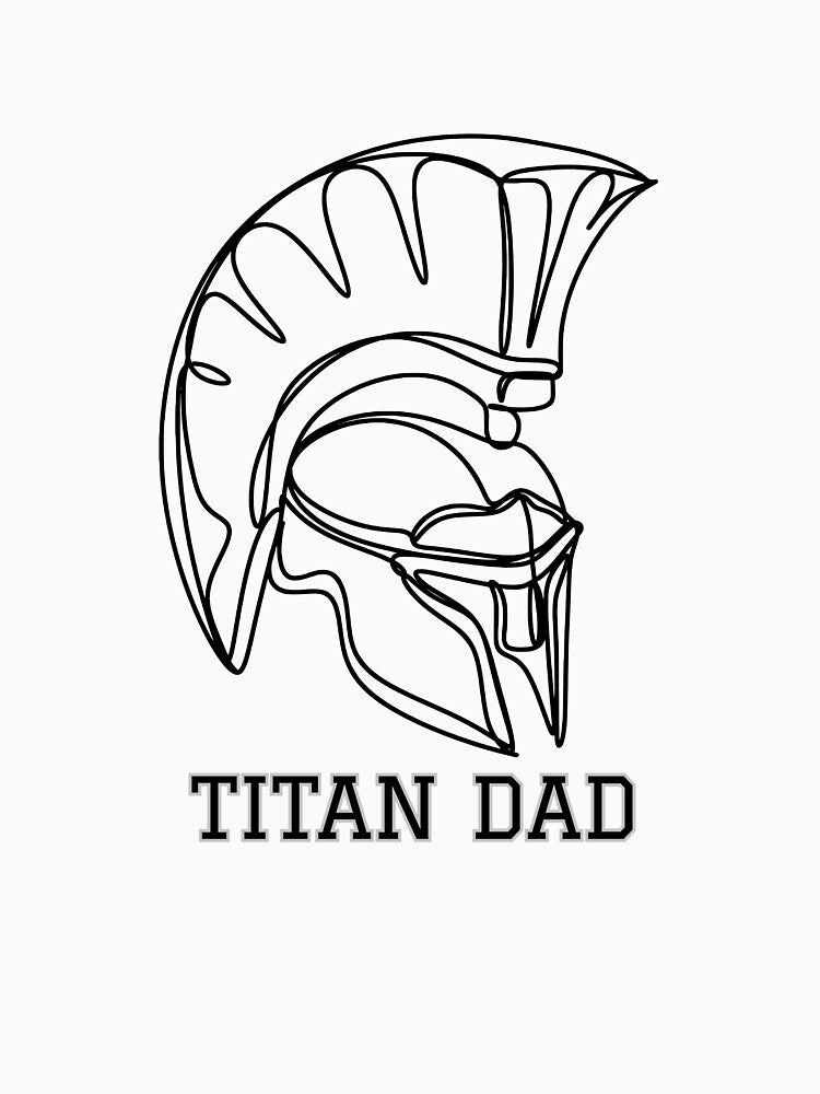 Titan Dad | Proud Sports Dad Spirit Design by TheMysticNook