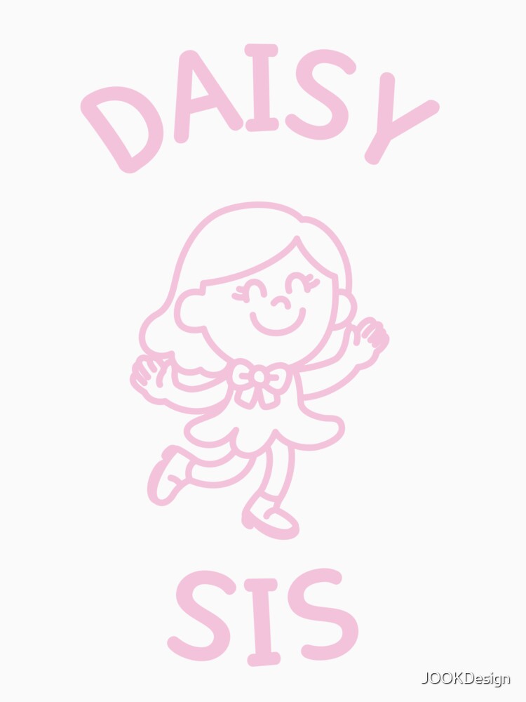 Daisy Sister | Cute Retro Floral Design for Girls by JOOKDesign