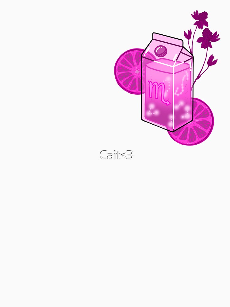 Magenta Scorpio Constellation Cute Design by Cait<3