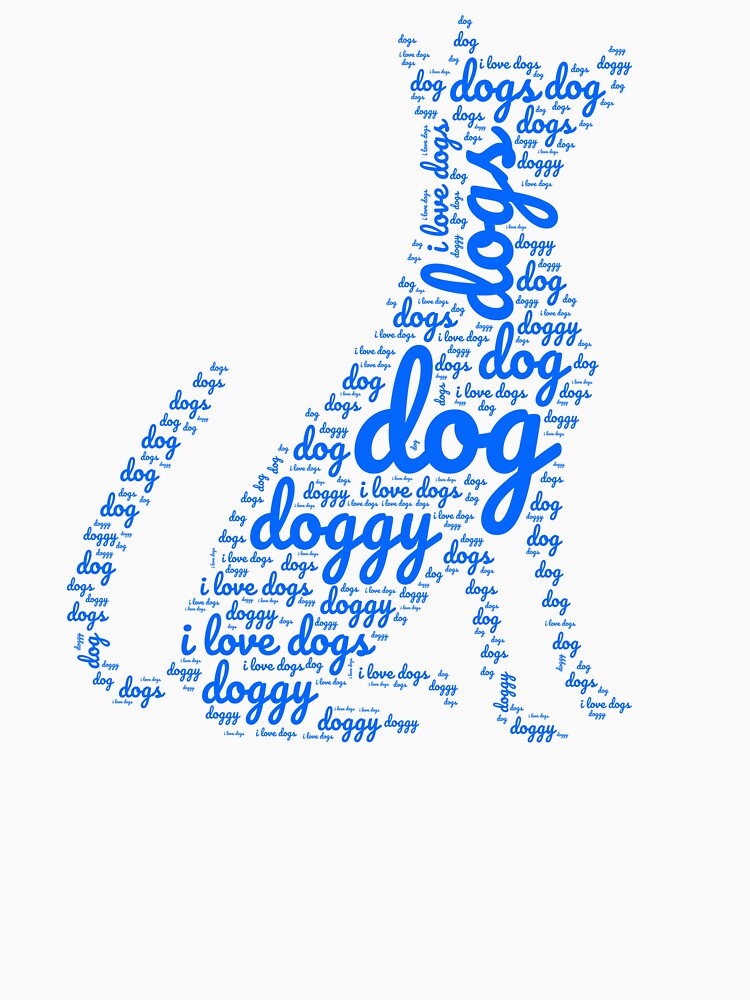 Cloud of Dog (blue) by TomArtStudio