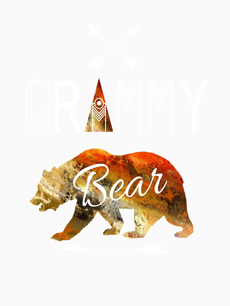 Grammy Bear Matching Family Rustic Tribal Brown Christmas Camping Gift by Sapphire Star