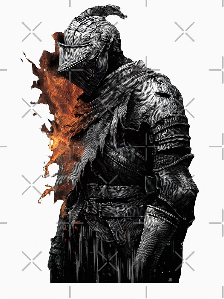 Dark Knight Video Game Inspired Design by Senpaiwaves