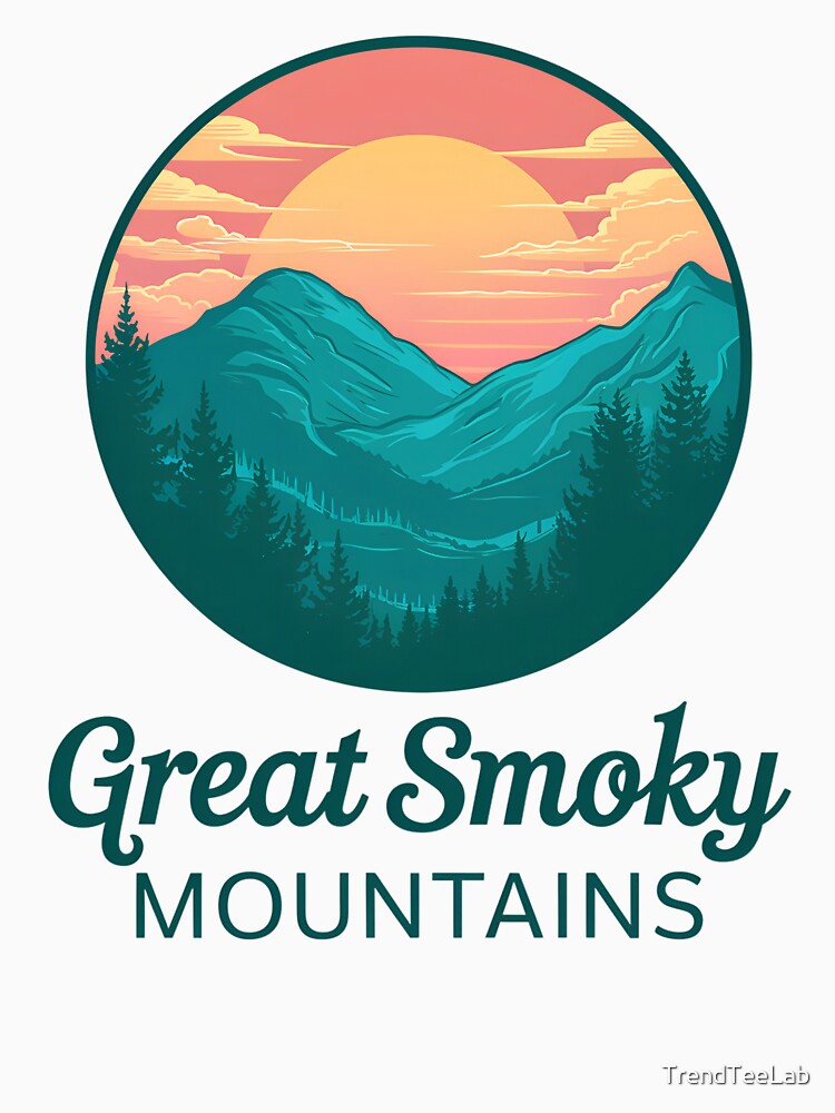 Great Smoky Mountains National Park Tennessee by TrendTeeLab