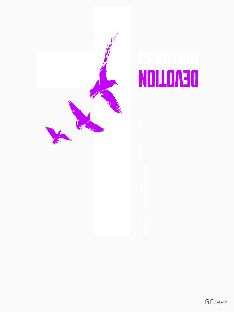 Devotion Cross Christian Streetwear | Bold Faith Cross Design by GCteez