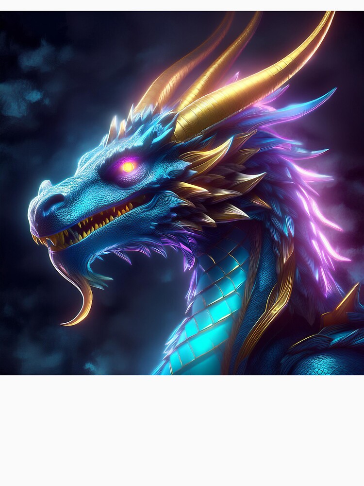 Neon dragon by BAR DEC