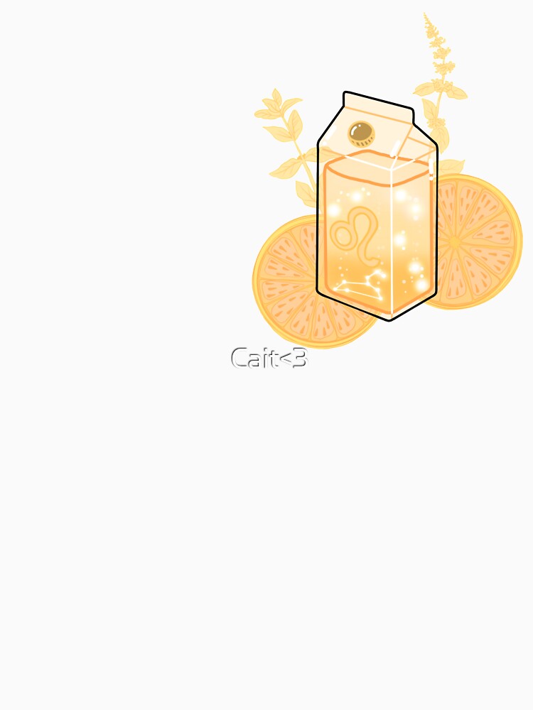 Orange Leo Constellation Cute Design by Cait<3