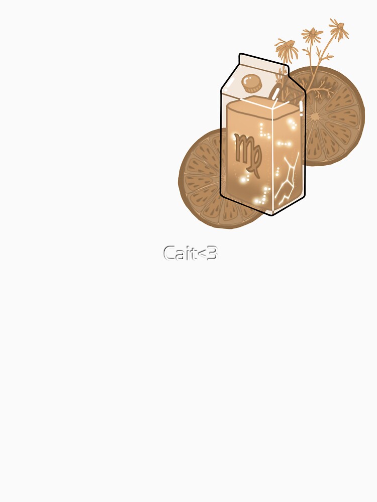 Brown Virgo Constellation Cute Design by Cait<3