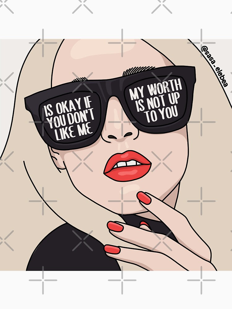 My worth by Sasa Elebea by Sabrina Brugmann
