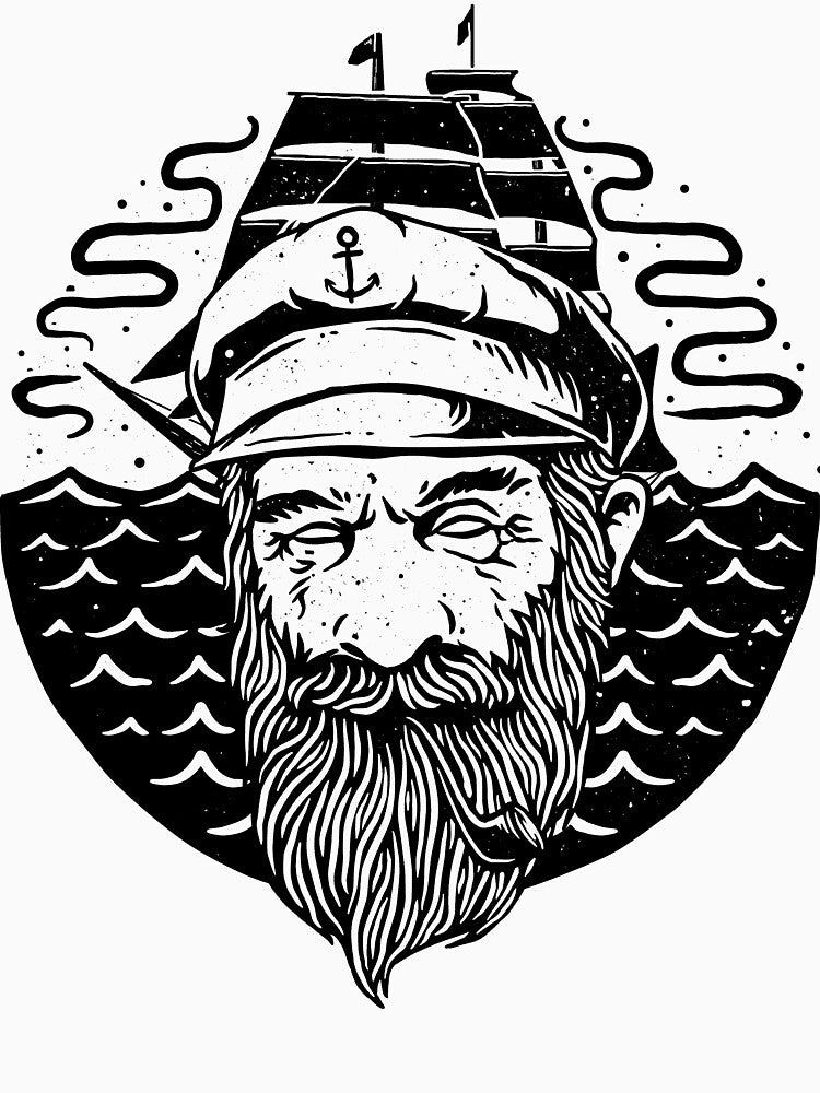 Old Helmsman by Quilimo Studio