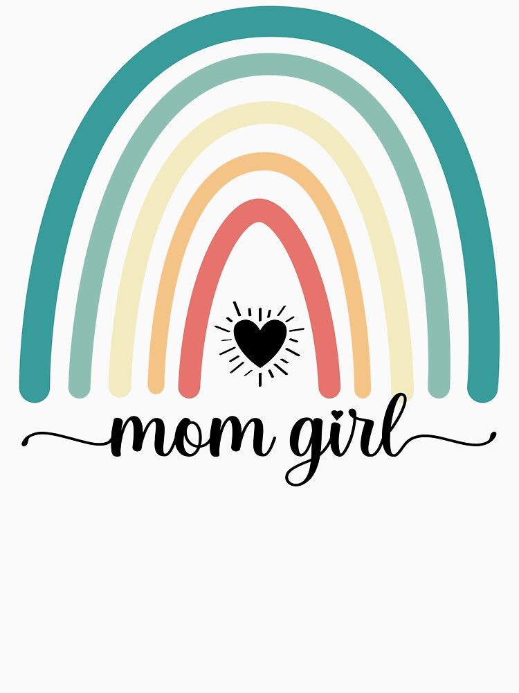 Mom girl gift, Rainbow Shirt for Mom, Mother’s Day & Birthday Gifts for Mama, Mama Gift for Birthday, Mothers day present, Gift for grandma, Cute mom gift by Noe Mill