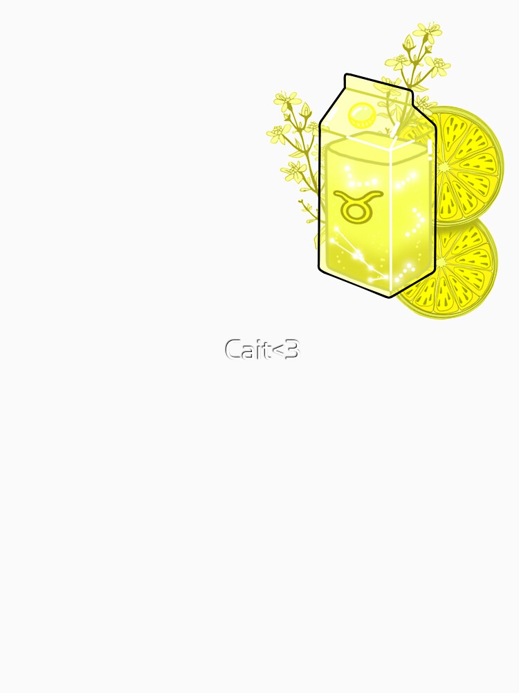 Yellow Taurus Constellation Cute Design by Cait<3