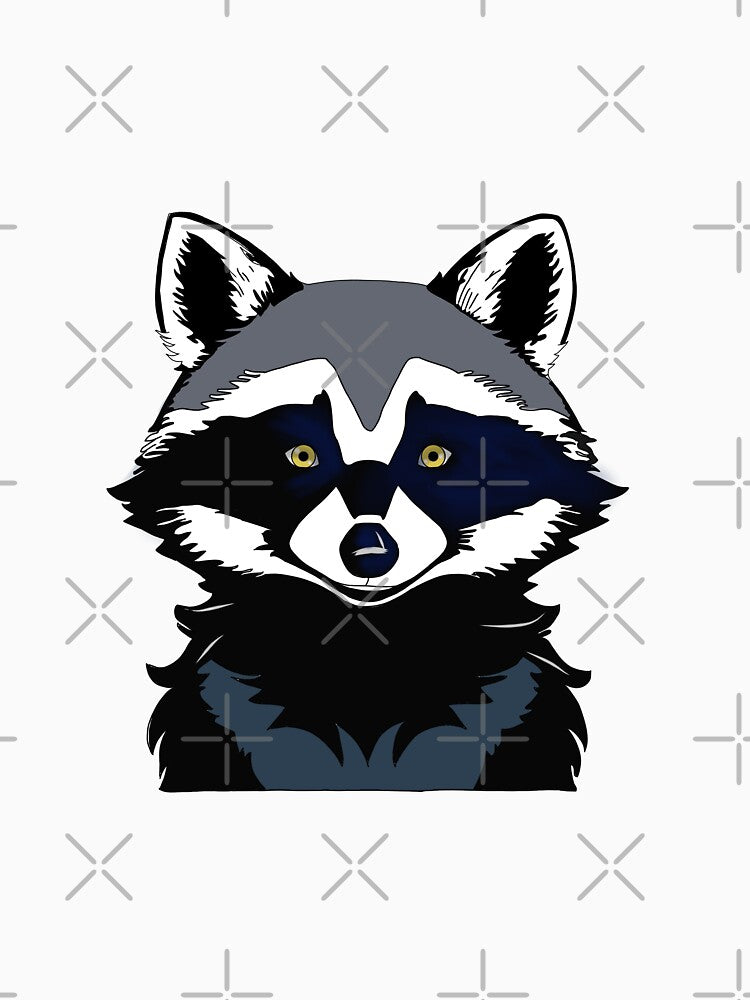 A creepy raccoon by Fox551