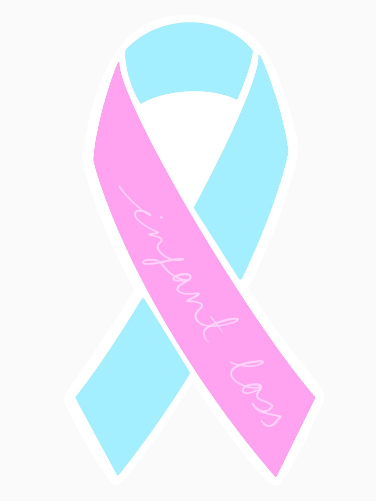 Pregnancy and Infant Loss Awareness Ribbon by hollyvanassen