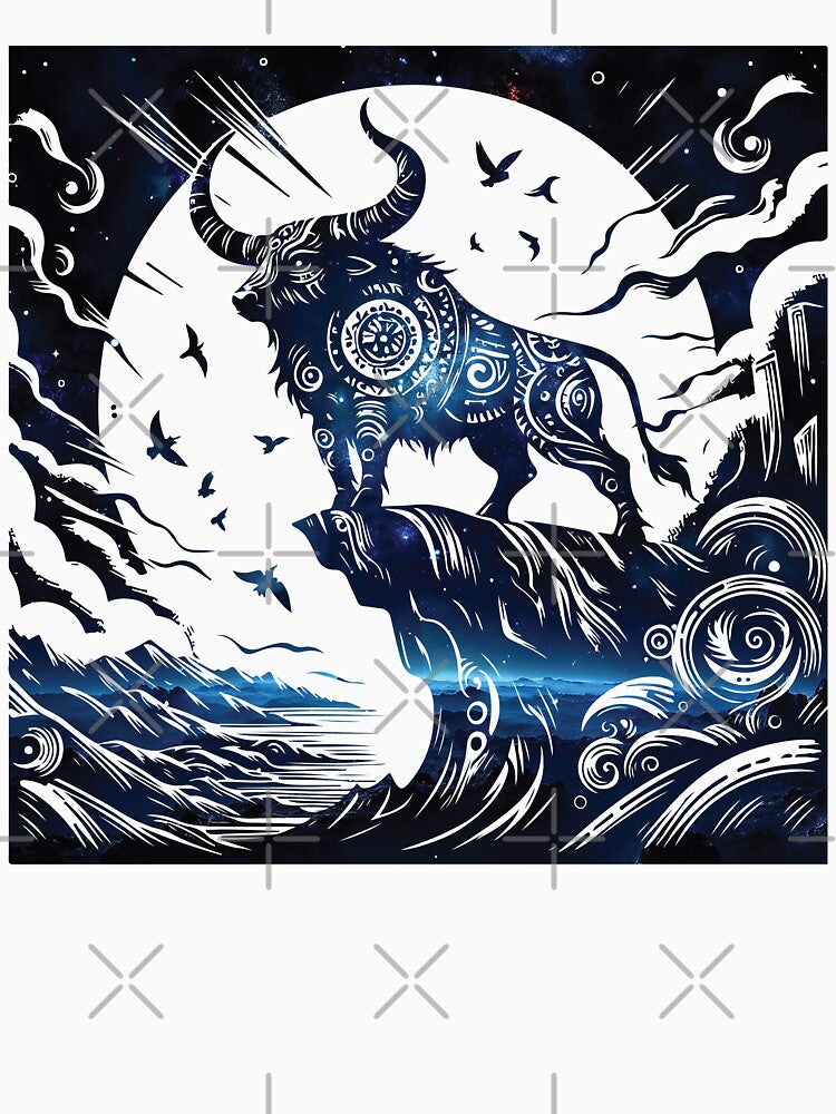 Zodiac Taurus Stary Night by Osmose-Studio