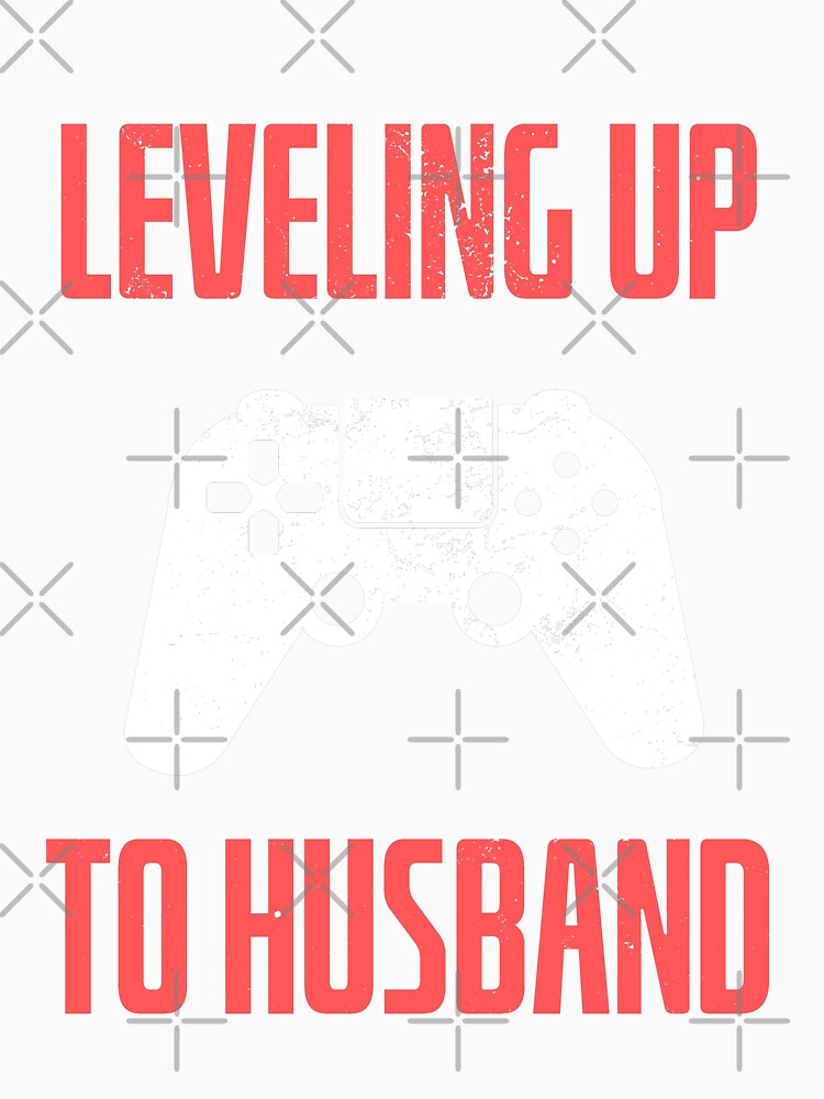 Gamer Engagement Groom Fiance Wedding Leveling Up To Husband by 74ninetees