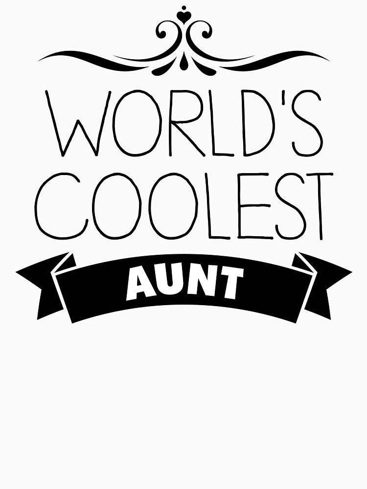 World's Coolest Aunt Gift by InspiredQuotes