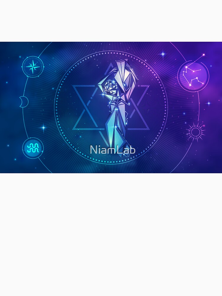 Aquarius zodiac by NiamLab