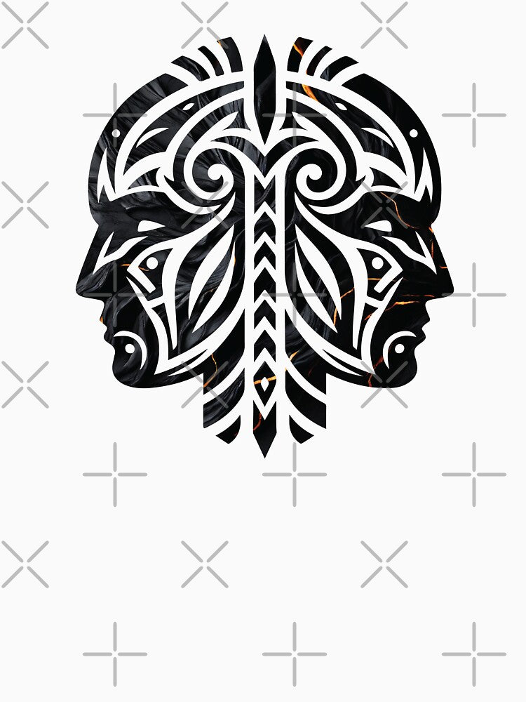 Zodiac Gemini Tribal by Osmose-Studio