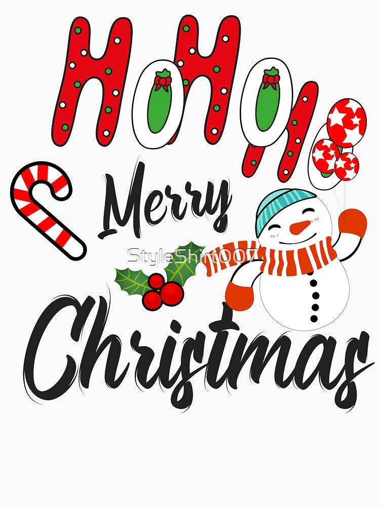 Ho Ho Merry Christmas by StyleShirt007
