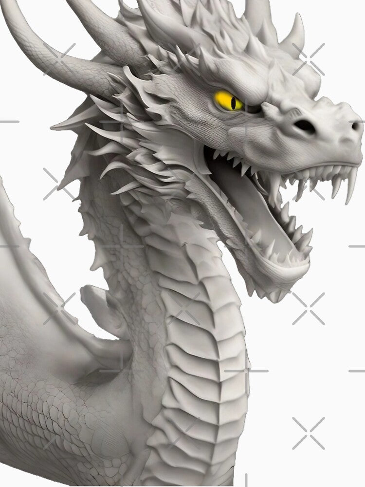 Dragon Yellow Eyes Black by LuizSilva1983