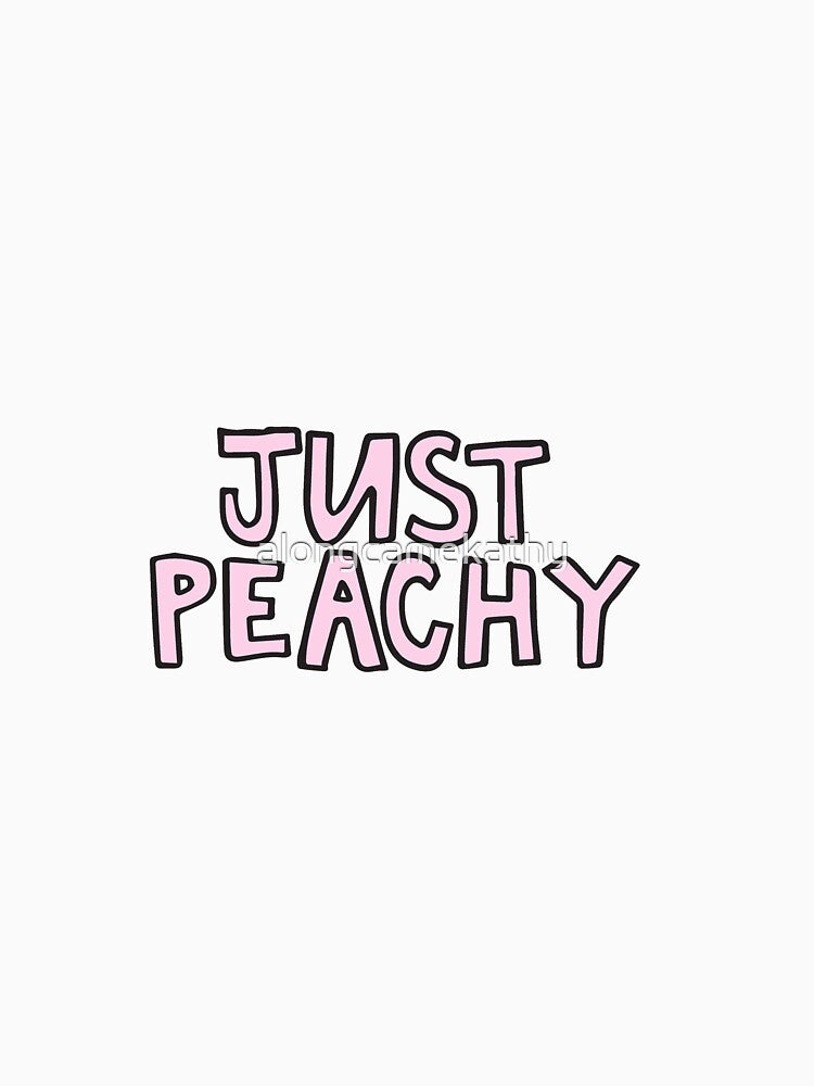 Just peachy by alongcamekathy