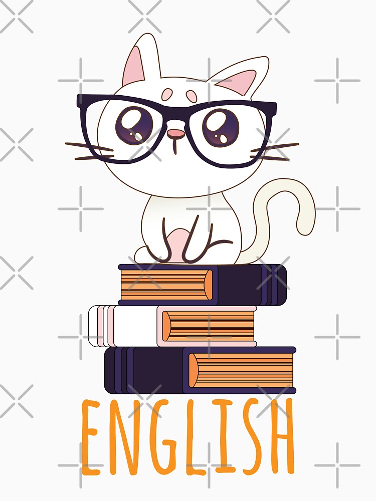 Nerd Cat English Teacher by soondoock