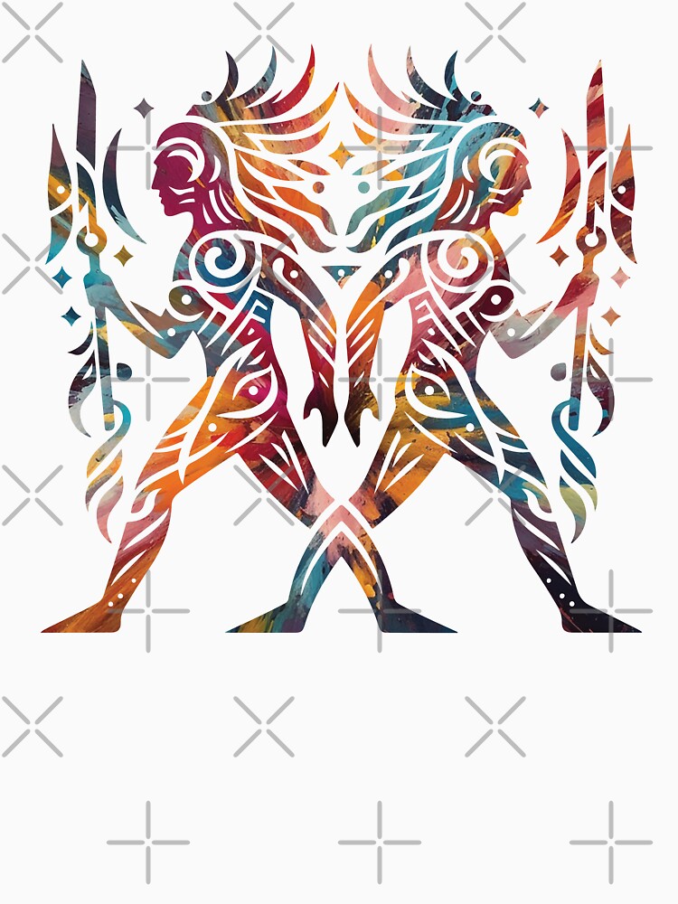 Zodiac Gemini Warriors by Osmose-Studio